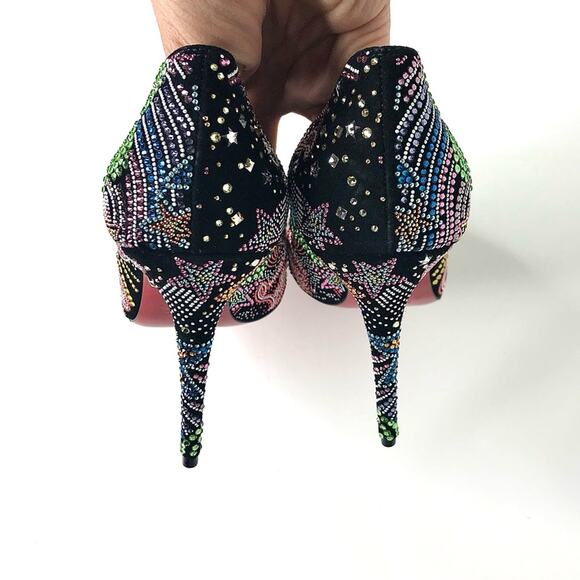 *NEW Christian Louboutin Hot Chick Limited Edition Crystals Embellished Pumps 36 - Picture 6 of 12